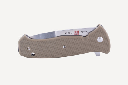 Нож складной AL MAR S.E.R.E. 2020 G 3,6" Tradition (Coyote G10; клинок: сталь D2)